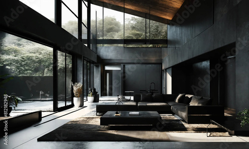 Concept art of interior design minimalism2