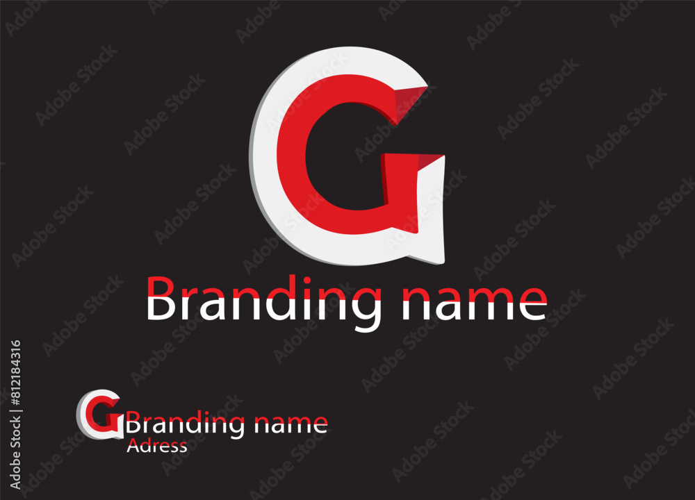 G letter logo, brand Logo design..... G letter logo, brand Logo design.....