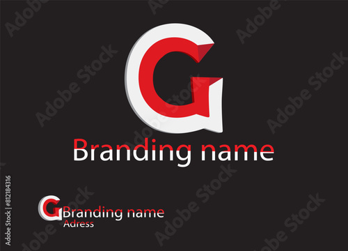 G letter logo, brand Logo design.....