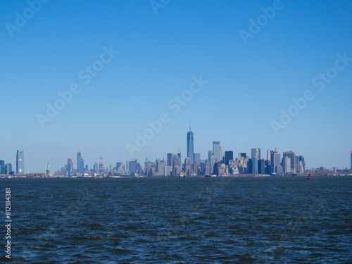 Downtown Manhattan skyline seen from New York Bay © Sérgio Nogueira