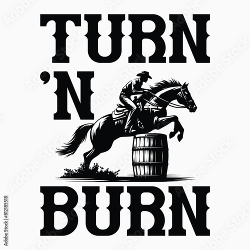 barrel racing svg ,vector file horse racing svg vector silhouette file