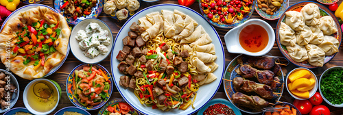 A gastronomic journey through the Uyghur cuisine: An array of traditional meals photo