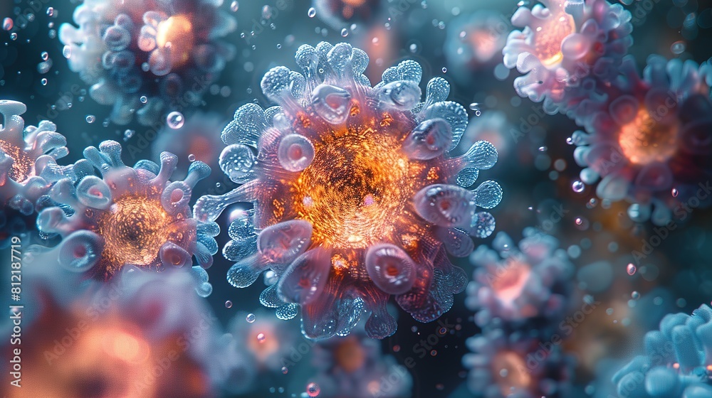 Graceful Amoebas in Motion A Glimpse into the Invisible World of Microscopic in Water Graceful Amoebas in Motion A Glimpse into the Invisible World of Microscopic in Water