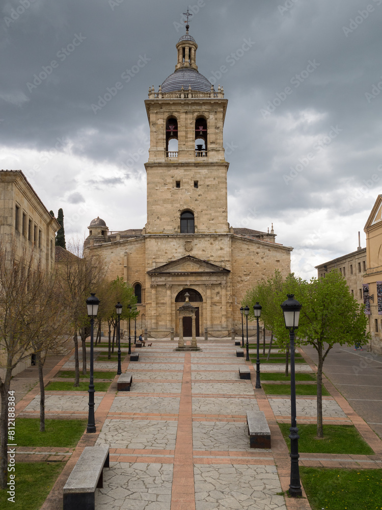 Obraz premium Saint Mary Cathedral in Plaza Herrasti, Ciudad Rodrigo