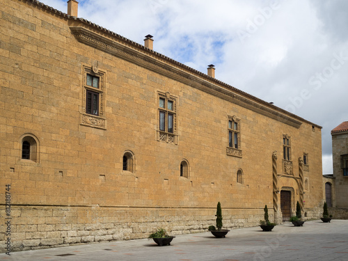 Obraz na płótnie Ávila and Tiedra palace, Ciudad Rodrigo w salonie