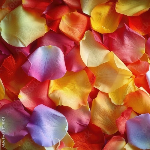 Background of rose petals. Delicate texture. A holiday card for Valentine s Day or Women s Day  a wedding.