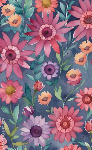 Wallpaper Mural Flower background  Torontodigital.ca