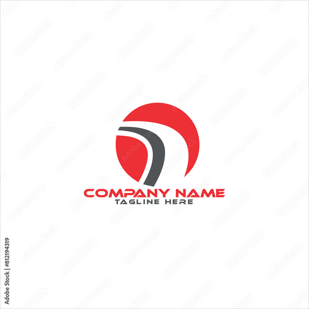 Truck logo template, Perfect logo for business related to automotive 