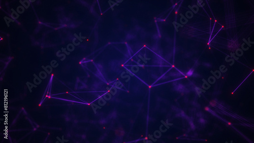 Innovative background in purple colors