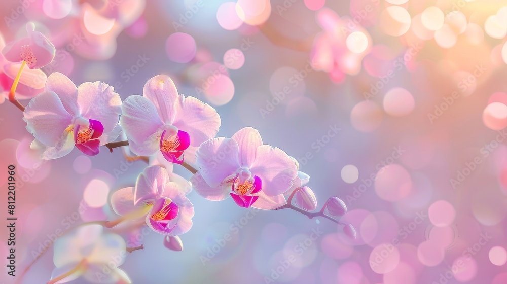 A colorful bouquet of flowers with a blue background A colorful bouquet of flowers with a blue background