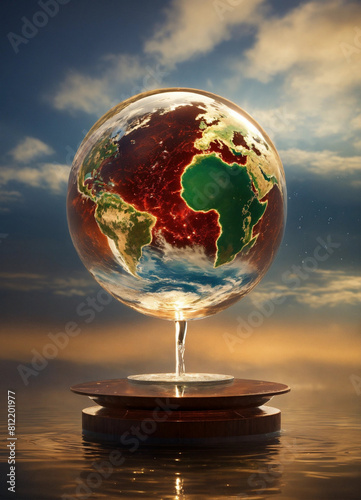 Free Photo of A amazing looking globe view