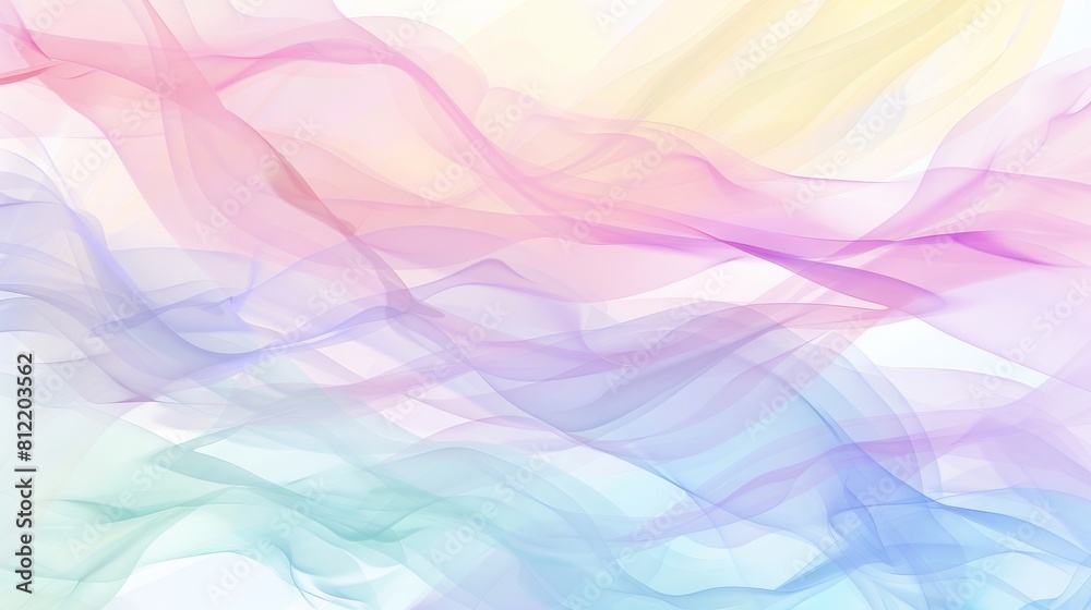 A colorful, flowing background with a rainbow of colors A colorful, flowing background with a rainbow of colors