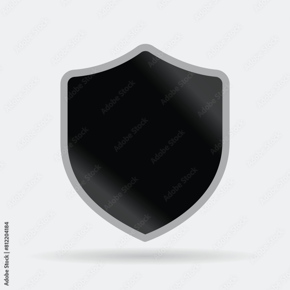 Shield Icon in trendy flat style isolated on grey background. Sheild symbol for your web site design, logo, app, UI/ux. Vector design element illustration Shield Icon in trendy flat style isolated on grey background. Sheild symbol for your web site design, logo, app, UI/ux. Vector design element illustration