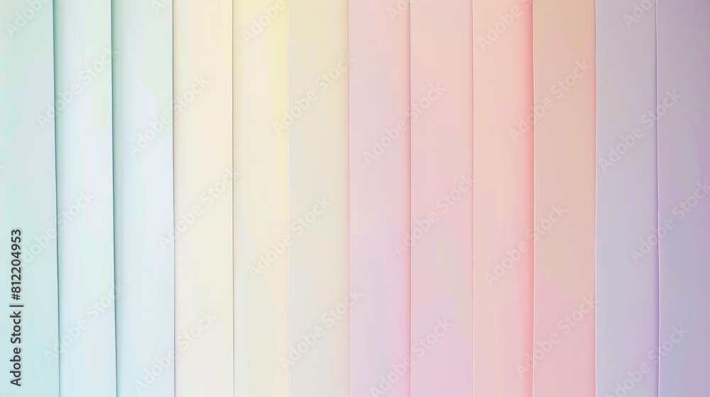 A colorful, flowing piece of fabric with a pink, yellow, and blue gradient A colorful, flowing piece of fabric with a pink, yellow, and blue gradient