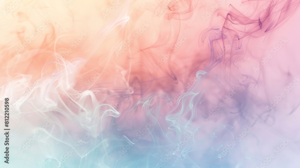 A pink background with smoke in the foreground A pink background with smoke in the foreground