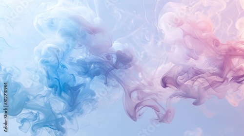 A colorful and abstract background with smoke and steam