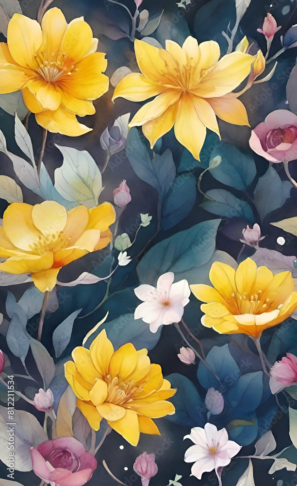 Obraz premium Flower background 