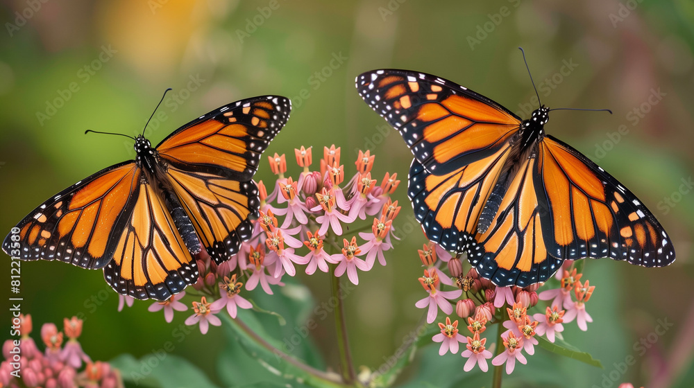 butterfly on flower butterfly on flower