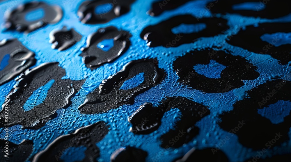 background abstract leopard blue print. background abstract leopard blue print.