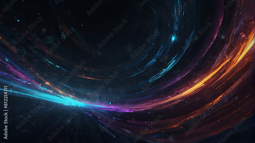 abstract futuristic digital art background. hyperspace concept. swirling vortex design abstract futuristic digital art background. hyperspace concept. swirling vortex design