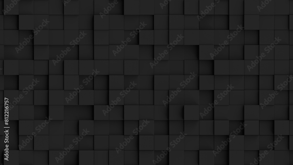 black cubes abstract geometric background black cubes abstract geometric background