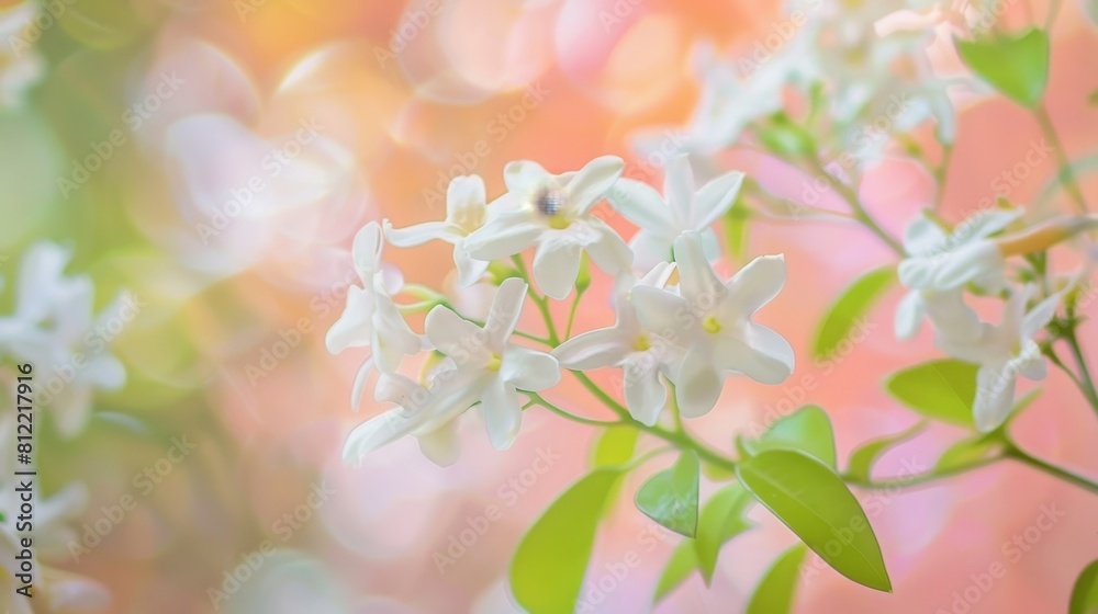 A close up of a bunch of white flowers with a pink background A close up of a bunch of white flowers with a pink background