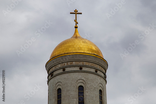 Monument to George the Victorious in Victory Park.