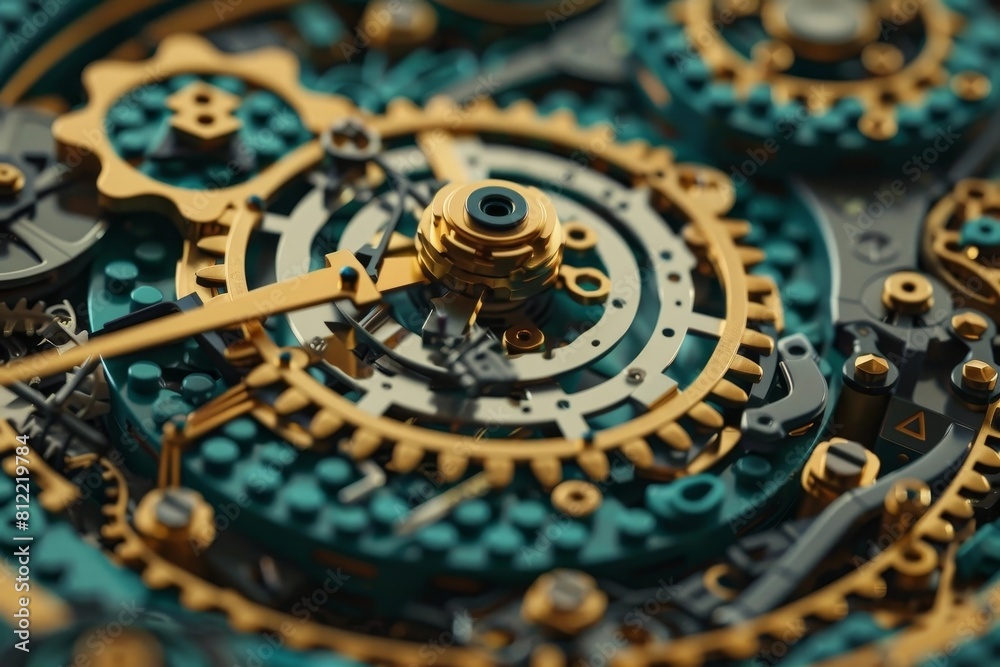 Lego Bricks Repurposed as a Canvas for Intricate Tattoo Patterns in a Steampunk Style