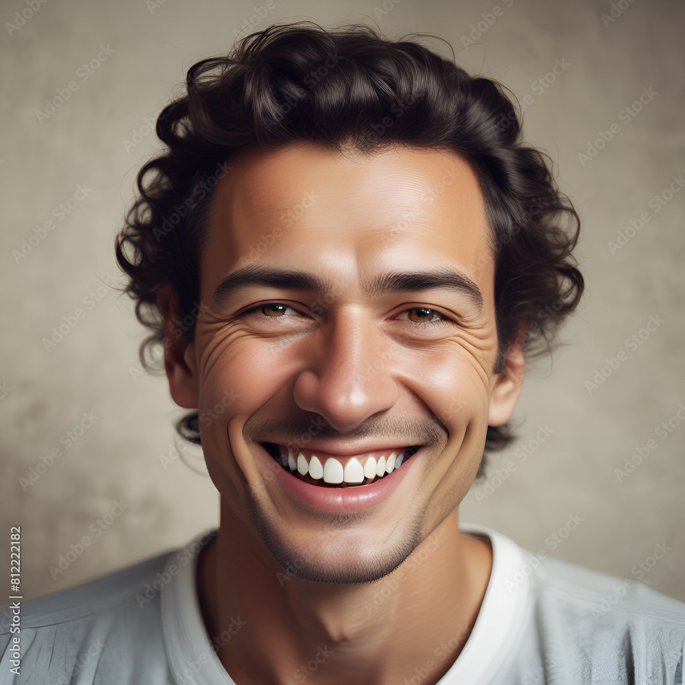 portrait of a smiling person portrait of a smiling person