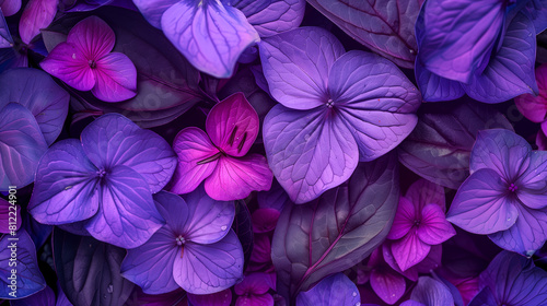 Cluster of Purple Flowers © mattegg