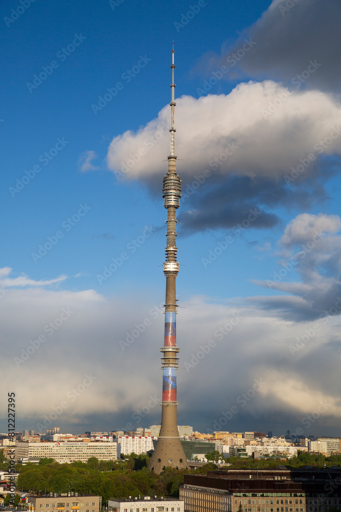 Ostanskinskaya Tower in Moscow Ostanskinskaya Tower in Moscow