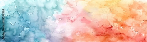 A watercolor background with an abstract design