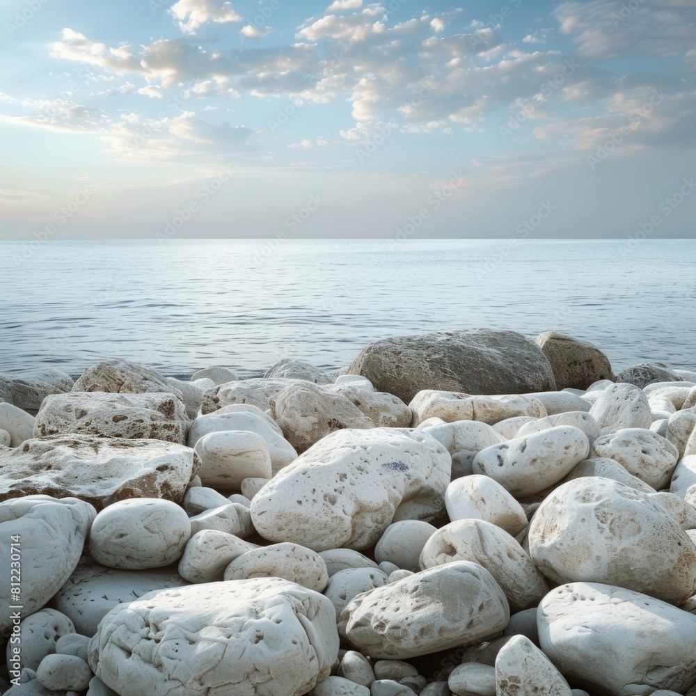 sea white stones. sea white stones.