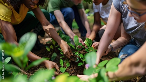 Greener Together  Diverse Group Plants Trees for a Sustainable Future