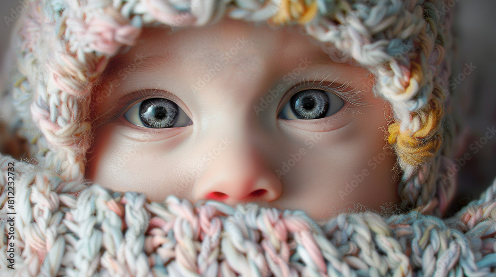 Curious Newborn: Knitted Hat Wonder Curious Newborn: Knitted Hat Wonder