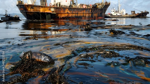 the economic ramifications of a major oil spill on fishing industries and tourism along affected coastlines