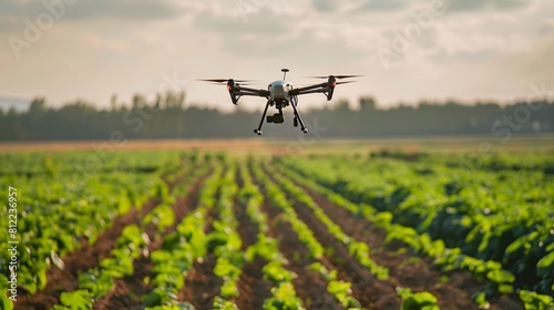 Witness the evolution of agriculture as farmers utilize drones equipped with AI-powered sensors to monitor crop health and optimize yields