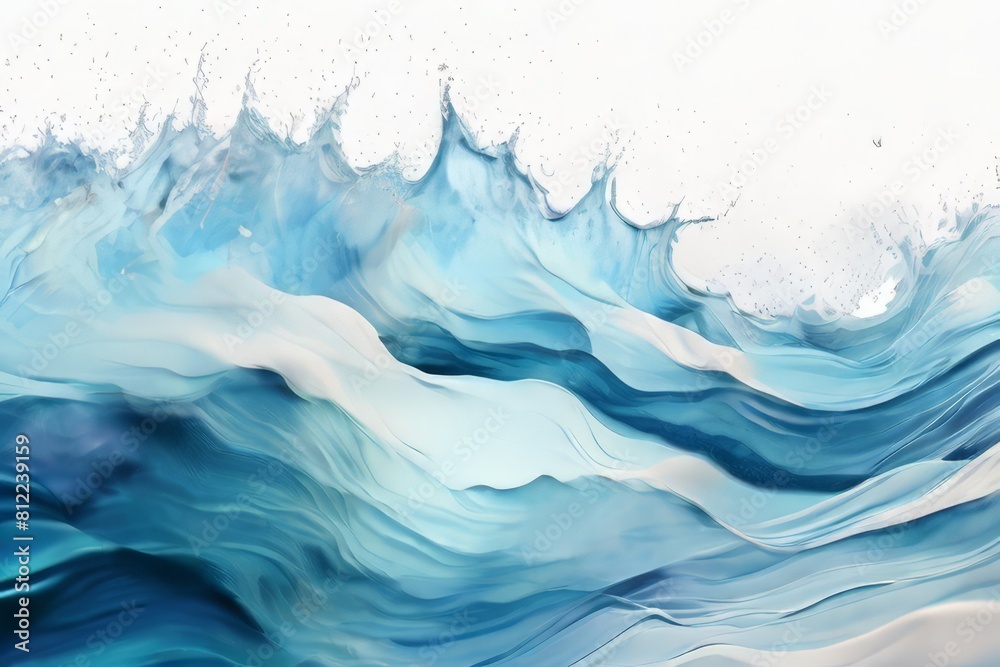 Water snow wavy abstract isolated backgroud Water snow wavy abstract isolated backgroud
