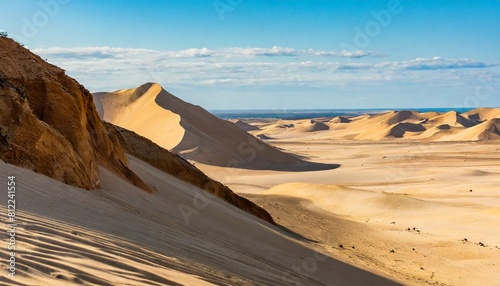 velkry desert and sand dunes cliffs