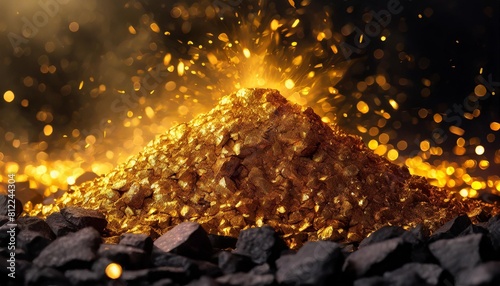 gold dust and coal