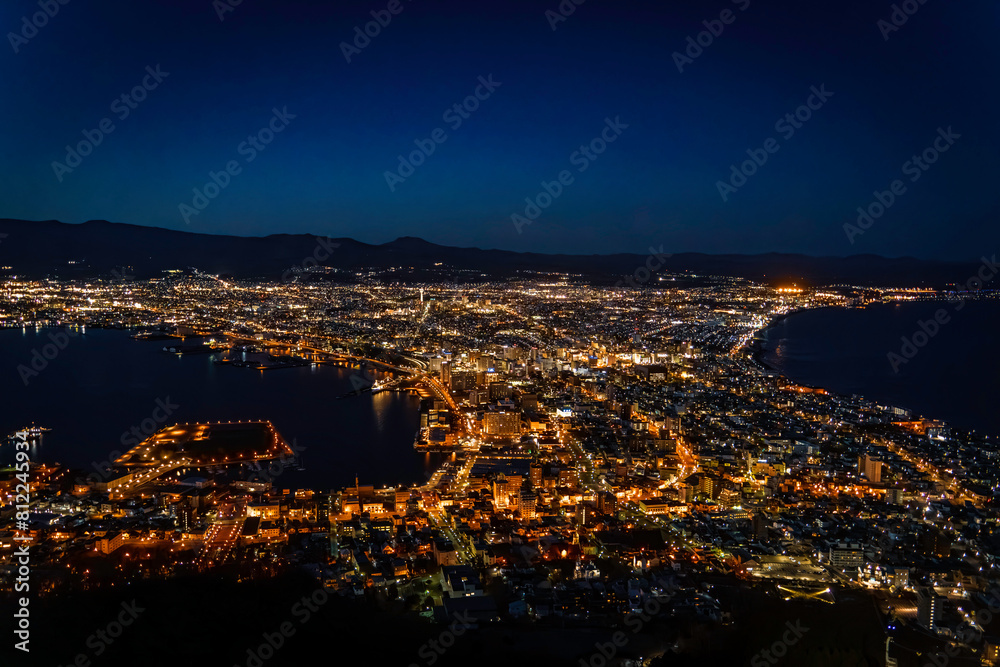 北海道_函館山からの夜景 北海道_函館山からの夜景