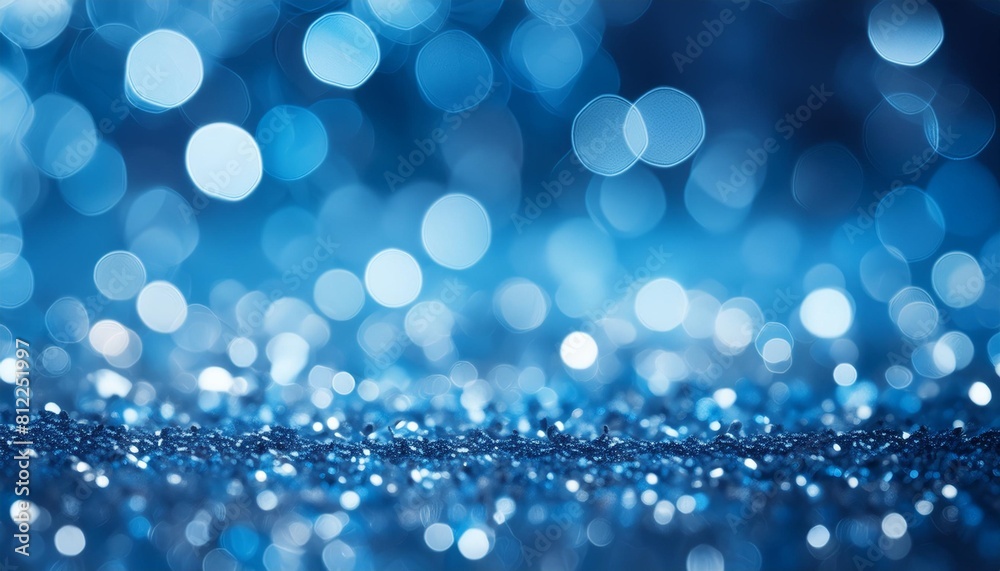 abstract blue background blur with bokeh