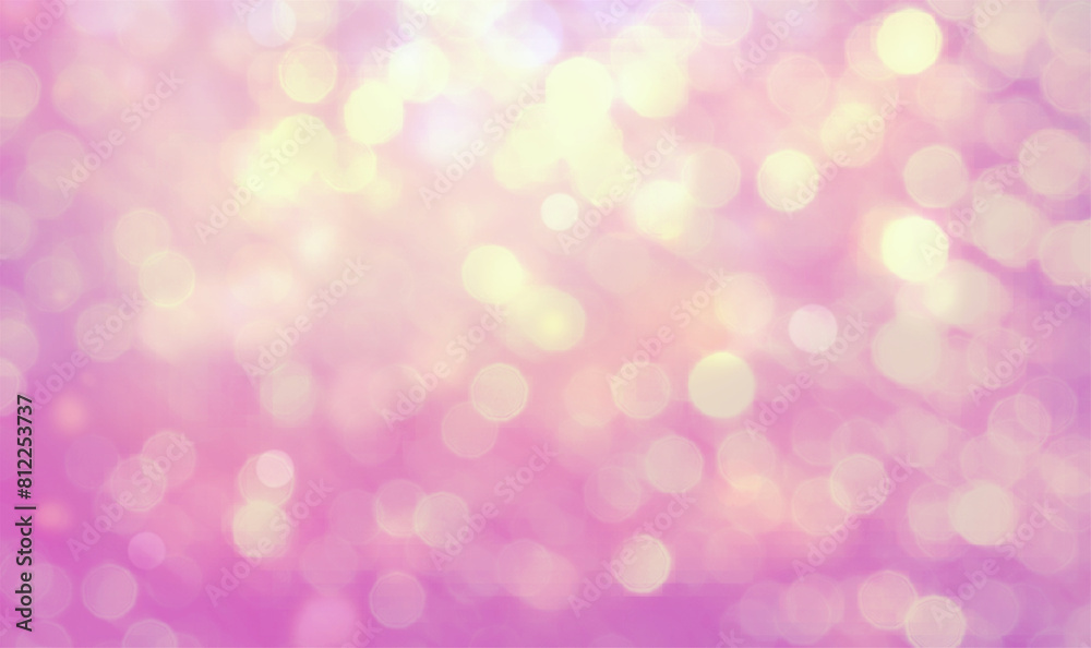 Pink bokeh background banner for Party, greetings, poster, ad, events, and various design works Pink bokeh background banner for Party, greetings, poster, ad, events, and various design works