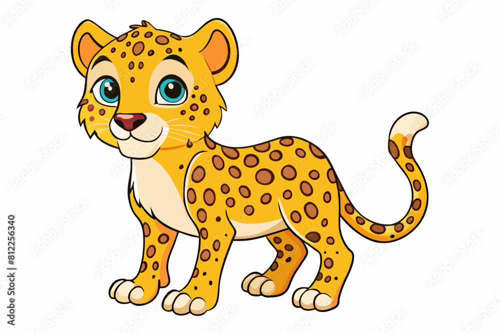 jaguar cartoon vector illustration jaguar cartoon vector illustration