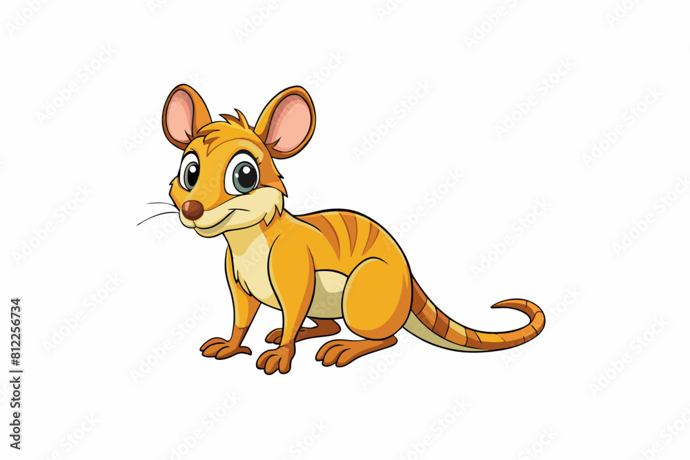 kangaroo rat cartoon vector illustration kangaroo rat cartoon vector illustration