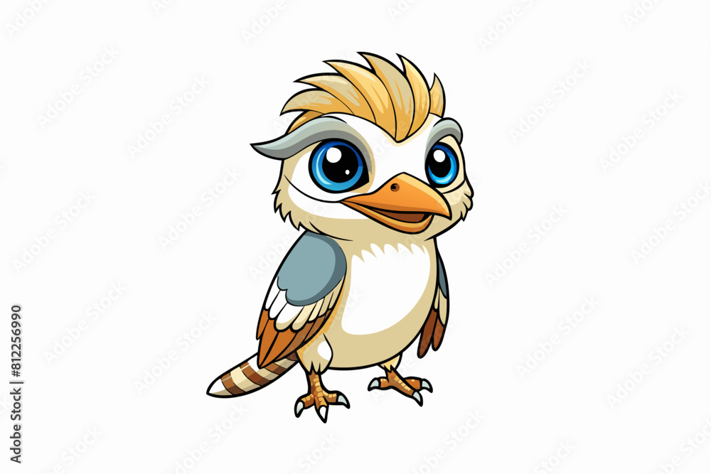 kookaburra bird cartoon vector illustration kookaburra bird cartoon vector illustration