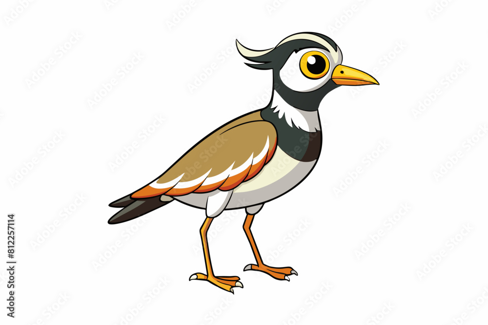 lapwing bird vector illustration lapwing bird vector illustration