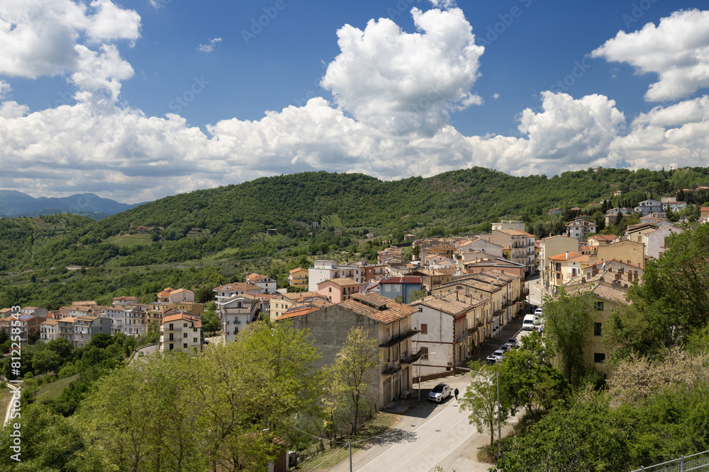 Calitri is a suggestive town and comune in Irpinia in the province of Avellino. Old town view Calitri is a suggestive town and comune in Irpinia in the province of Avellino. Old town view