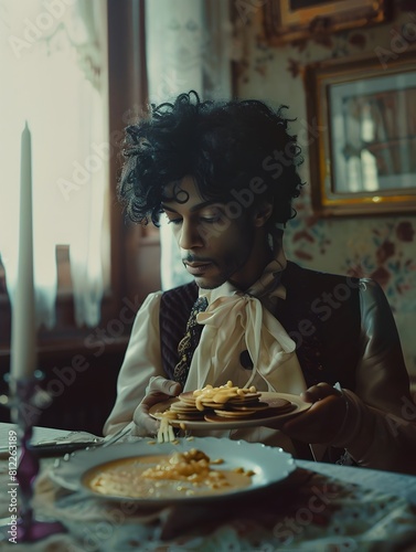 Nostalgic Stop Motion Homage The Formerly Known as Prince Indulges in a Plate of Pancakes