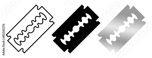razor blade icon